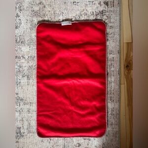 Swadlebees Red Rectangular diaper changing pad